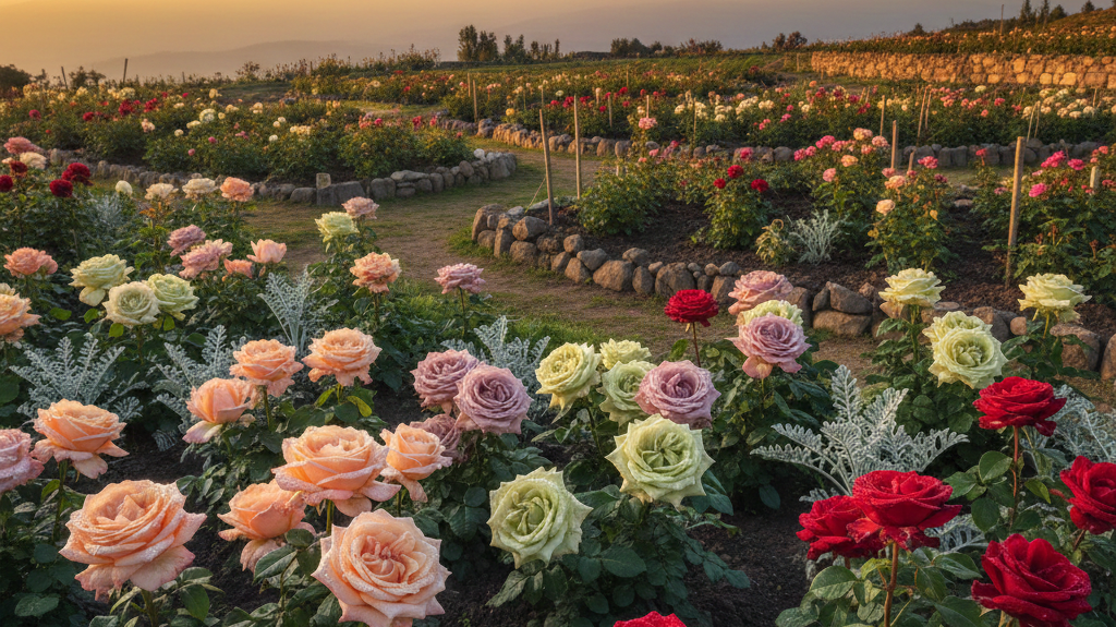 Roses & Carnations from the Heights of the Andes
