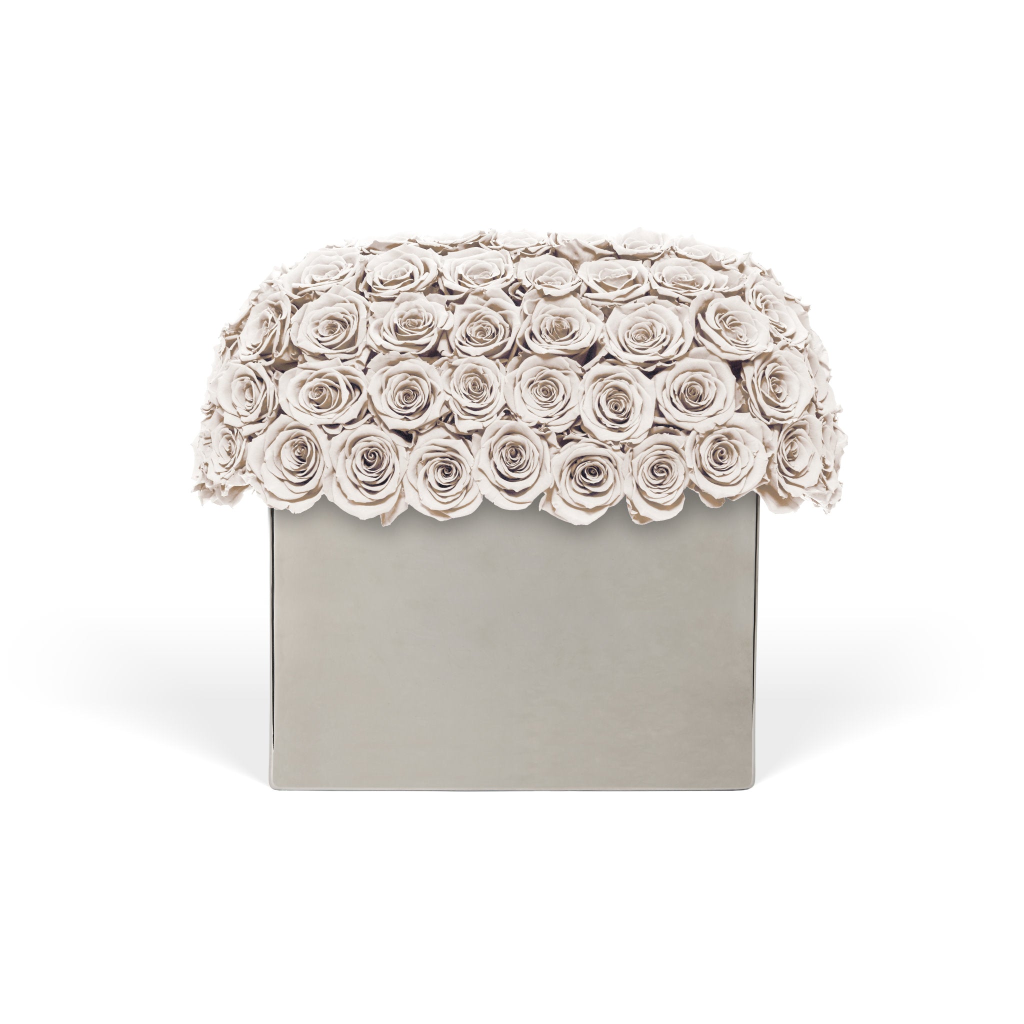 Clutch bag with floral top design on a white background