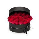 Black box with red roses and 'OnlyRoses' branding on a white background